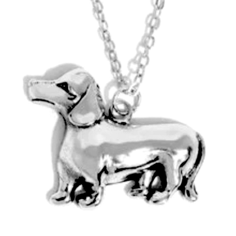 💞🐶💞  LOVE MY PET❗️”DARLING DACHSHUND” SILVER NECKLACE - PAPARAZZI❗️